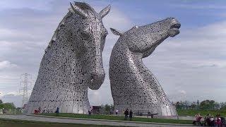 The Kelpies  Scotlands newest visitor attraction [upl. by Ursuline462]