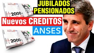 Noticia Jubilados “Activan” Nuevos CRÉDITOS para Jubilados y Pensionados de ANSES en Agosto 💲💵 [upl. by Hairabez]