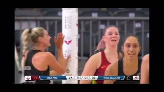 2023 Quad Series  Silver Ferns Vs Roses Q3 [upl. by Annhej]