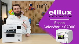 Label Printer  Epson ColorWorks C4000 [upl. by Inajar]