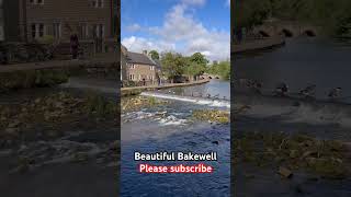 Beautiful Bakewell Derbyshire river [upl. by Aicala]