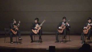 BlumenliedFlower Song  Farewell to Stromness Guitar Quartet [upl. by Thibaut]