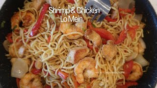 This Shrimp and Chicken Lo Mein is The BEST  Only 30 minutes of your time❗❗❗ [upl. by Baram]