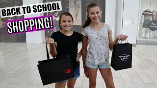 Back To SCHOOL Teen Clothes Shopping Trip [upl. by Neumeyer]