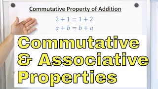 Learn the Commutative Associative Identity amp Zero Properties in Math  615 [upl. by Mathilda]