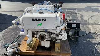 MAN D2842LE V12 760HP Marine Diesel Engine [upl. by Aiuqcaj183]