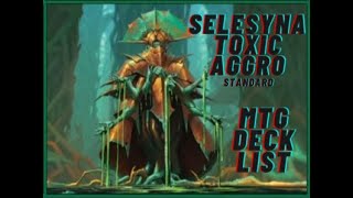 Bloomburrow Standard Selesyna Toxic Aggro MTG Arena [upl. by Tristram]