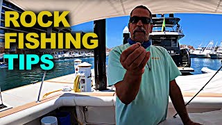 Rock Fishing Tips  SoCal Fishing Gear Technique Tips [upl. by Bowra]