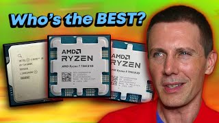 Whats the BEST Gaming CPU  Ryzen 7 7800X3D vs Ryzen 9 7950X3D Vs i914900K [upl. by Granger]