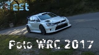 2015 Test  Polo WRC 2017  Marcus Grönholm  Asphalt [upl. by Nnaaihtnyc]