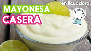 COMO HACER MAYONESA VERDE CASERA  UNA RECETA MUY FÁCIL Y RAPIDA [upl. by Ahsinut]