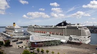 Parken am Ostseekai in Kiel kurz [upl. by Novihc581]