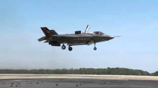 First F35B Vertical Takeoff Test [upl. by Erdua127]