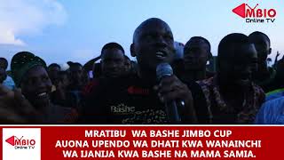 MRATIBU WA BASHE JIMBO CUP AUONA UPENDO WA DHATI KWA WANAINCHI IJANIJA KWA BASHE NA MAMA SAMIA [upl. by Ennaeilsel]