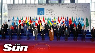 LIVE Second day of the G20 summit in Rome [upl. by Adine]