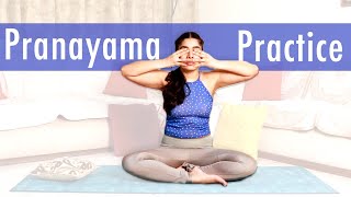 20 Mins Pranayama Practice  Daily Breathing Exercises for Immunity Stress Relief amp Calm Mind [upl. by Asiilanna352]