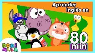 Aprende inglés cantando en 80 minutos con canciones infantiles [upl. by Ades698]