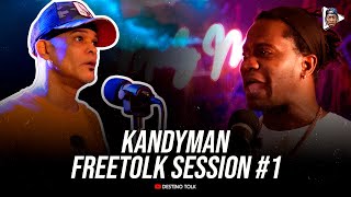 CANDYMAN IMPROVISANDO EXPLOTA LOS INTRUMENTALES 💣🇨🇺 FREETOLK1 🎙️ [upl. by Aliuqat]