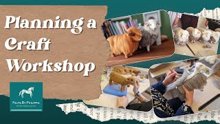 How did mine go Did I make a profit Lets talk through my first needle felting workshops [upl. by Affra]