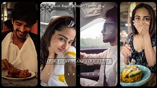 Harsh Rajput amp Niyati Fatnani first Vlog together 😱  Niyarsh  Nazar  Piansh [upl. by Darwen]