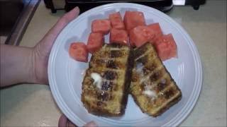 Caramelized French Toast in Ronco Ready Grill [upl. by Ydor]