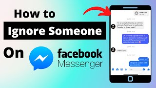 Restricst vs Ignore Messages Know the Difference  Facebook Messenger [upl. by Asillam]