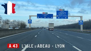 France F A43 LIsledAbeau  Lyon [upl. by Ardnatal]