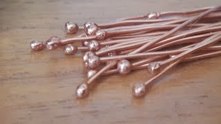 Making Balled Headpins [upl. by Demahom]