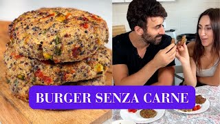 BURGER SENZA CARNE  Ricetta SENZA GLUTINE  DianaampAlessio [upl. by Neelyaj]