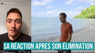 KOHLANTA  RÉACTION DE DORIAN SUR SON ÉLIMINATION À L’ORIENTATION LIVE INSTAGRAM [upl. by Chasse302]