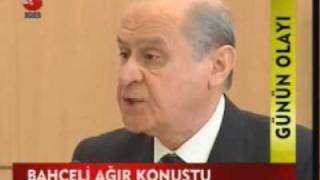 BAHÇELİ ERDOĞANA AĞIR KONUŞTU YÜCE DİVAN YOLUNDA 110809 [upl. by Edric]