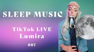 Relaxing Sleep Music  Lumirä  TikTok LIVE  Calming Flute [upl. by Cori]