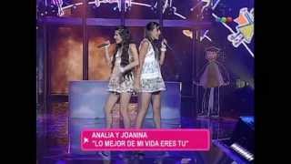 Joanina Deangeli Y Analia  Lo Mejor De Mi Vida Eres Tú [upl. by Ehling664]