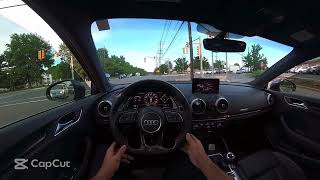 2018 Audi RS3 Unitronic Stage 2 93 POV [upl. by Robertson732]