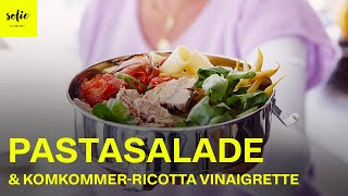 Snelle pastasalade met tonijn en komkommerricotta vinaigrette ​ Sofie Dumont [upl. by Atteroc]