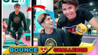 AMAZING CHALLENGE AT BOUNCE INDIA 😍😂  DEEPAK AND AKRITIS FIRST EXPERIENCE  GTRVLOGS [upl. by Ecinev]