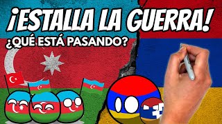 🎴¿Qué está pasando entre ARMENIA y AZERBAIYÁN 🎴  El Conflicto del NAGORNOKARABAJ en 10 minutos [upl. by Torie]