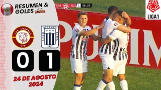 Los Chankas vs Alianza Lima 01 Resumen y Goles COMPLETO  Liga 1 2024 [upl. by Eiznikam]