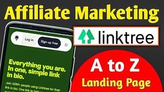 How to Use Linktree for Affiliate Marketing  Linktree tutorial  Iconic Knowledge Hub [upl. by Ettelorahc]