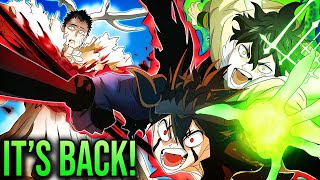 Black Clover FINALLY Returns Astas NEW POWER UP IS ENDING THE SERIES 💪🏻 LUCIUS IS FAILING 😱 [upl. by Neelear]