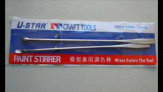 Out dated info Tamiya paint stirrer and UStar knock off [upl. by Letram]