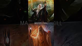 Gandalf vs Saruman gandalf saruman lotr viral trending [upl. by Azriel]