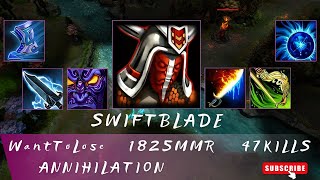 HoN  Mid Wars  Swiftblade  WantToLose  1825 MMR [upl. by Milon]