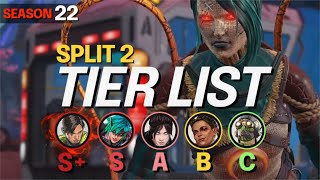 Apex Legends Season 22 Tier List  Dont get mad PT5 [upl. by Nilved]