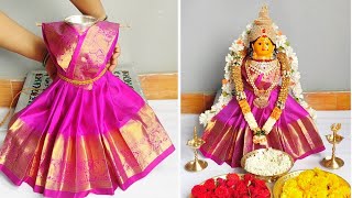 Varamahalaxmi decoration ideas  Kalasam Decoration with Blouse Piece  Kalasam Decoration ideas [upl. by Cory655]