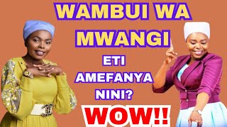 WAMBUI WA MWANGI AMESHANGAZA WATU wambuiwamwangi karangumurayaofficial LynnNgugi [upl. by Goar]