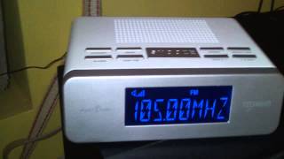 Technika DAB 107 clock radio test P [upl. by Oramlub]