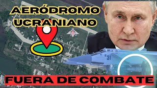 ATAQUES RUSOS MASIVOS A BASE AÉREA UCRANIANA EN KHMELNYTSKYI [upl. by Stempson]