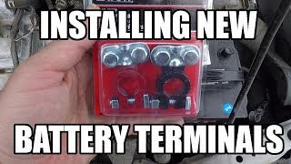 How to replace Car Battery Terminals [upl. by Wescott]