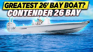 Best ShallowWater Bay Boat of 2024 Contender 26 Bay Review [upl. by Navoj]